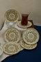 Hermia Efes 6 Juego de 6 platos de porcelana multicolor